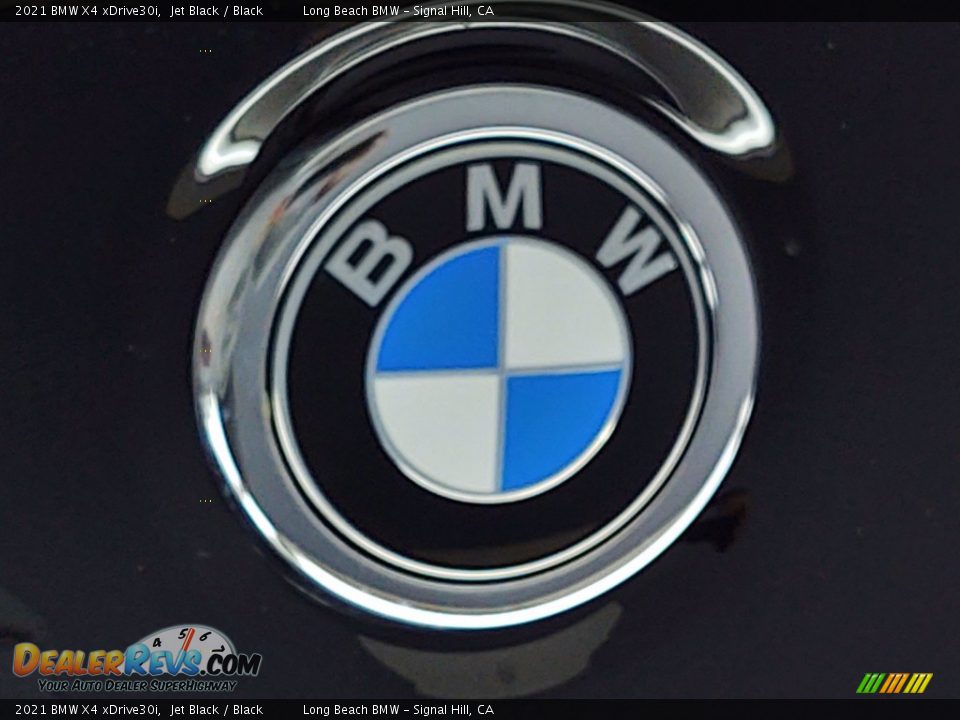 2021 BMW X4 xDrive30i Jet Black / Black Photo #7