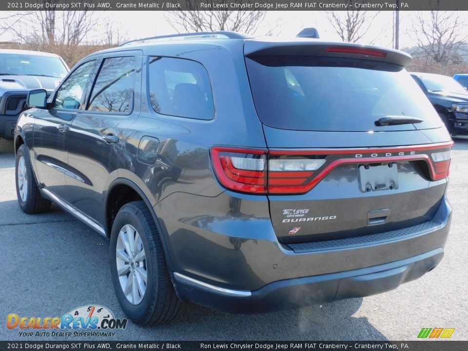 2021 Dodge Durango SXT Plus AWD Granite Metallic / Black Photo #8