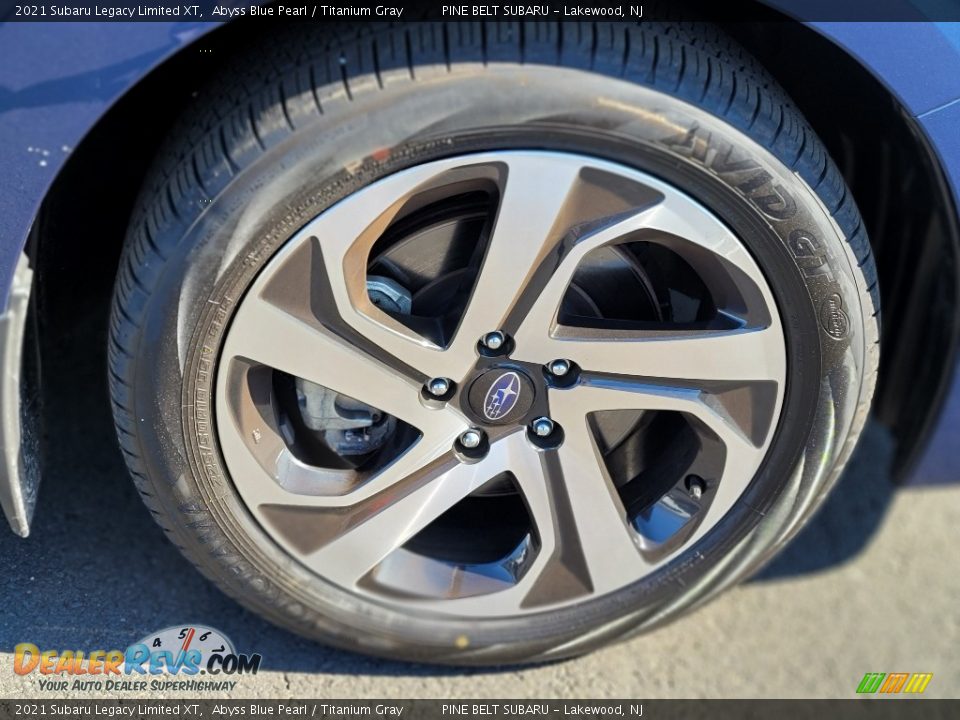 2021 Subaru Legacy Limited XT Abyss Blue Pearl / Titanium Gray Photo #23