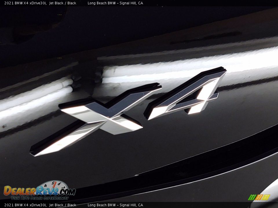 2021 BMW X4 xDrive30i Jet Black / Black Photo #8