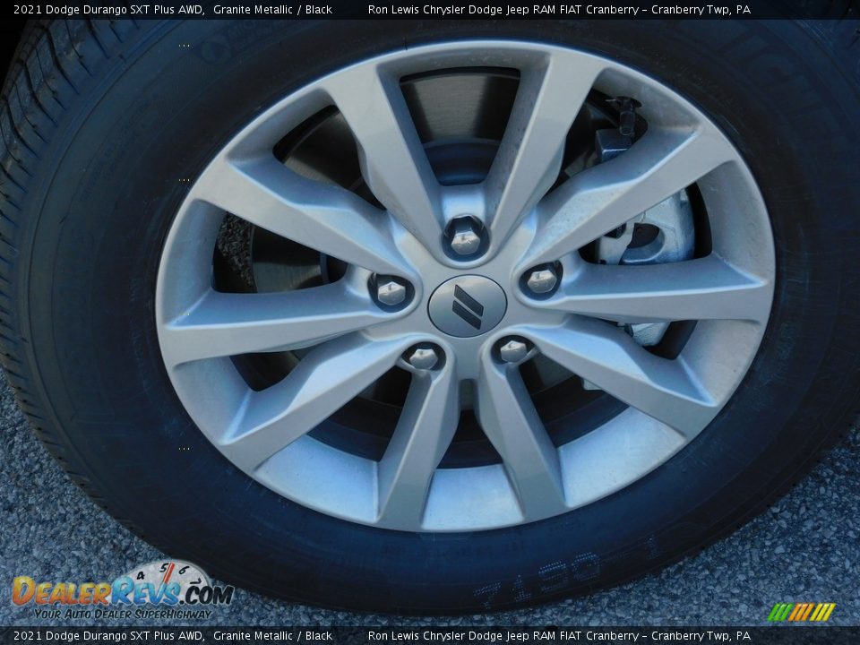 2021 Dodge Durango SXT Plus AWD Granite Metallic / Black Photo #10