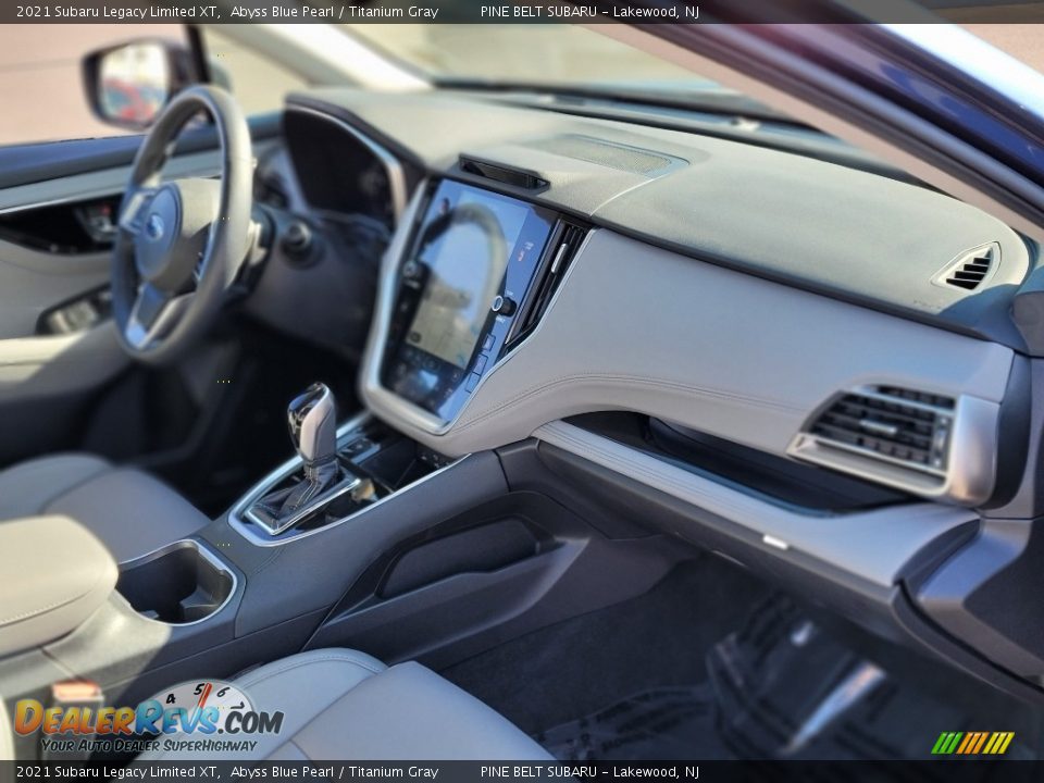 2021 Subaru Legacy Limited XT Abyss Blue Pearl / Titanium Gray Photo #25