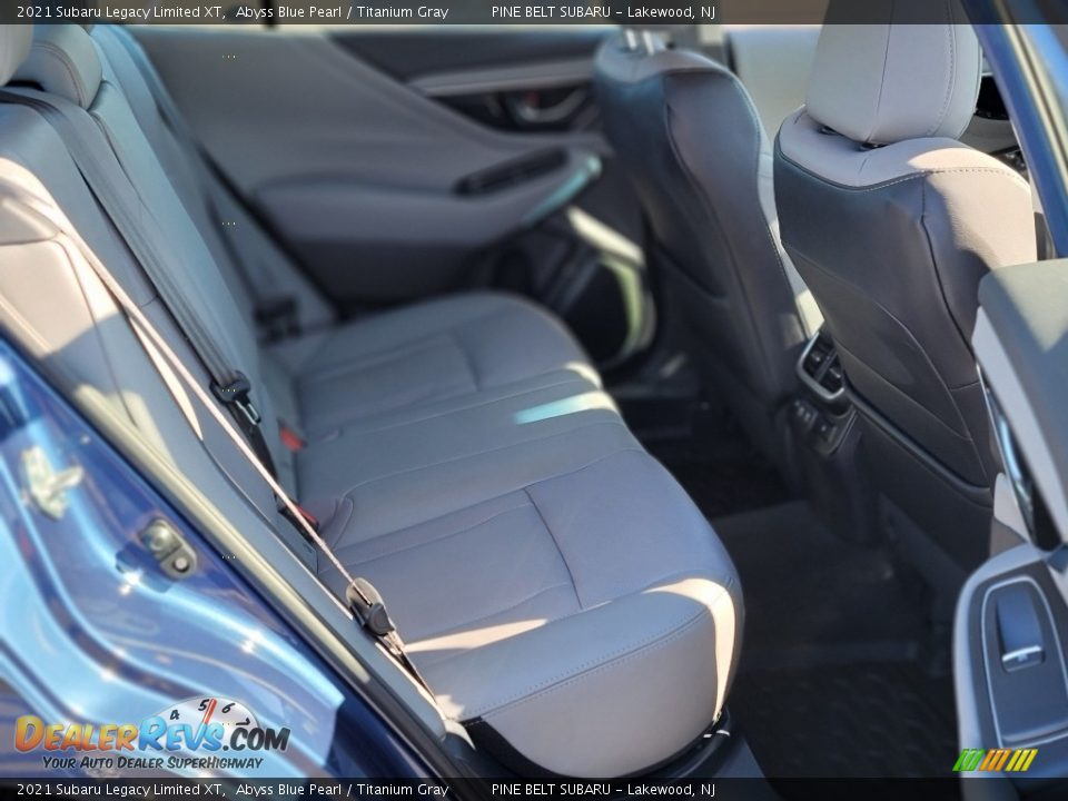 2021 Subaru Legacy Limited XT Abyss Blue Pearl / Titanium Gray Photo #28