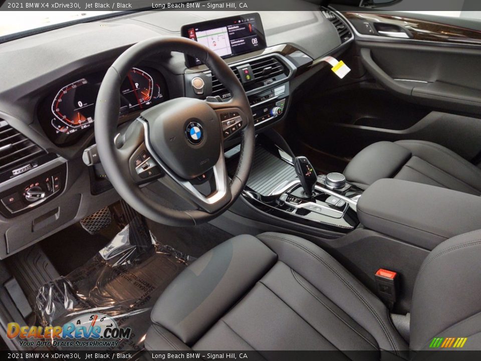 2021 BMW X4 xDrive30i Jet Black / Black Photo #12