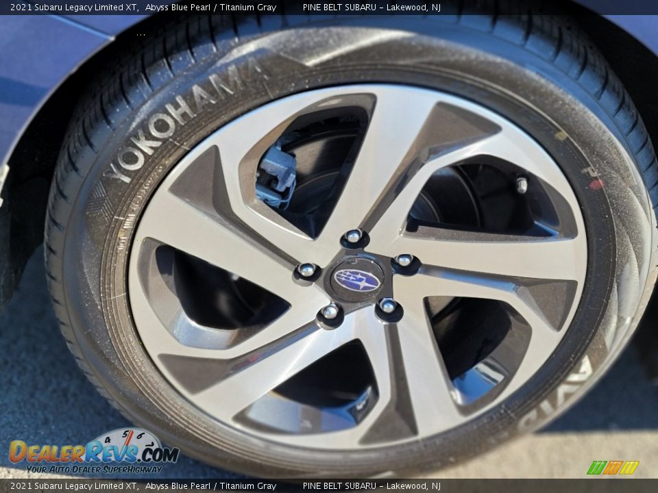 2021 Subaru Legacy Limited XT Abyss Blue Pearl / Titanium Gray Photo #29
