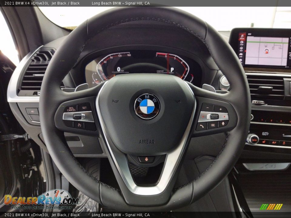 2021 BMW X4 xDrive30i Jet Black / Black Photo #14