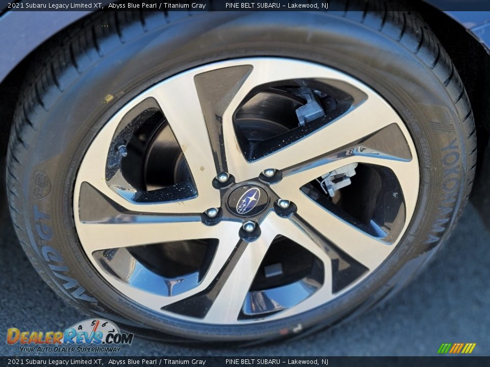 2021 Subaru Legacy Limited XT Abyss Blue Pearl / Titanium Gray Photo #31