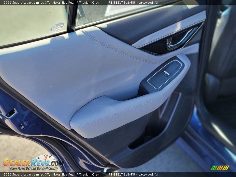 2021 Subaru Legacy Limited XT Abyss Blue Pearl / Titanium Gray Photo #33