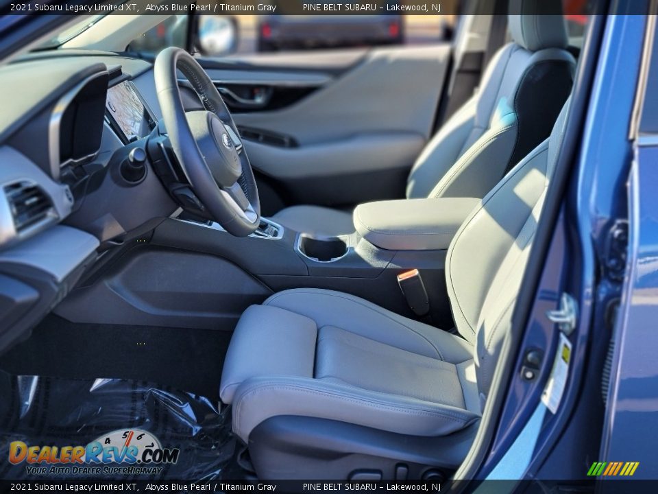 2021 Subaru Legacy Limited XT Abyss Blue Pearl / Titanium Gray Photo #36