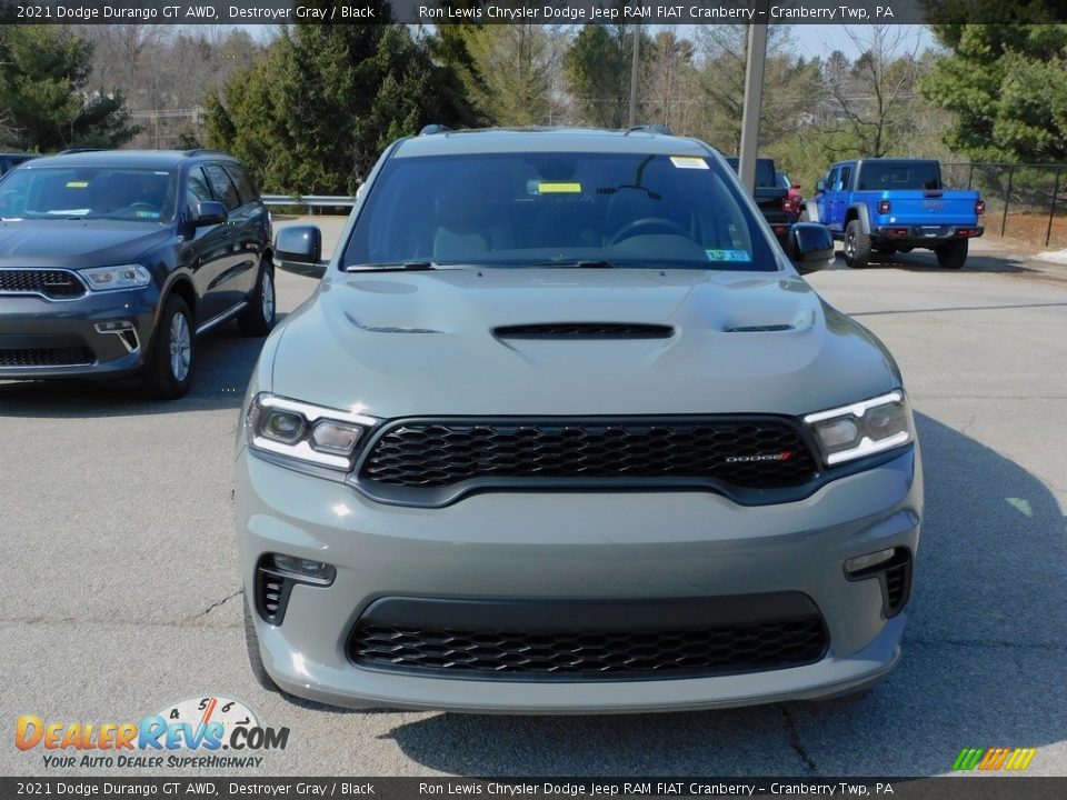 2021 Dodge Durango GT AWD Destroyer Gray / Black Photo #2