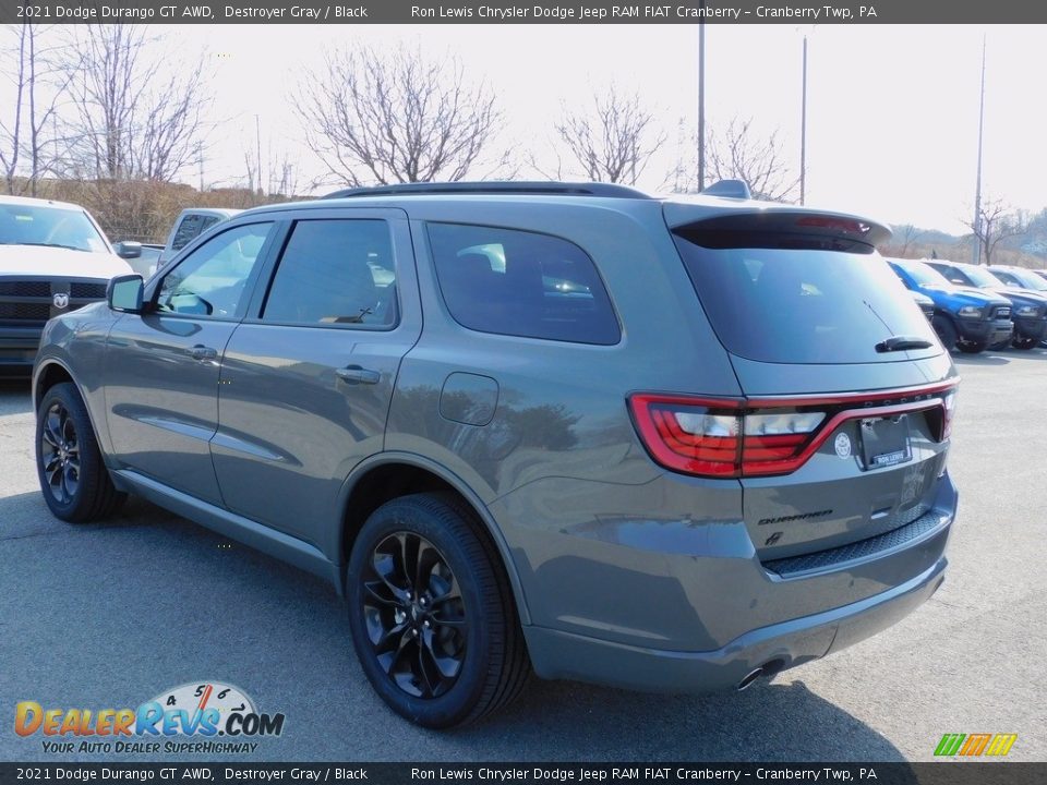 2021 Dodge Durango GT AWD Destroyer Gray / Black Photo #8