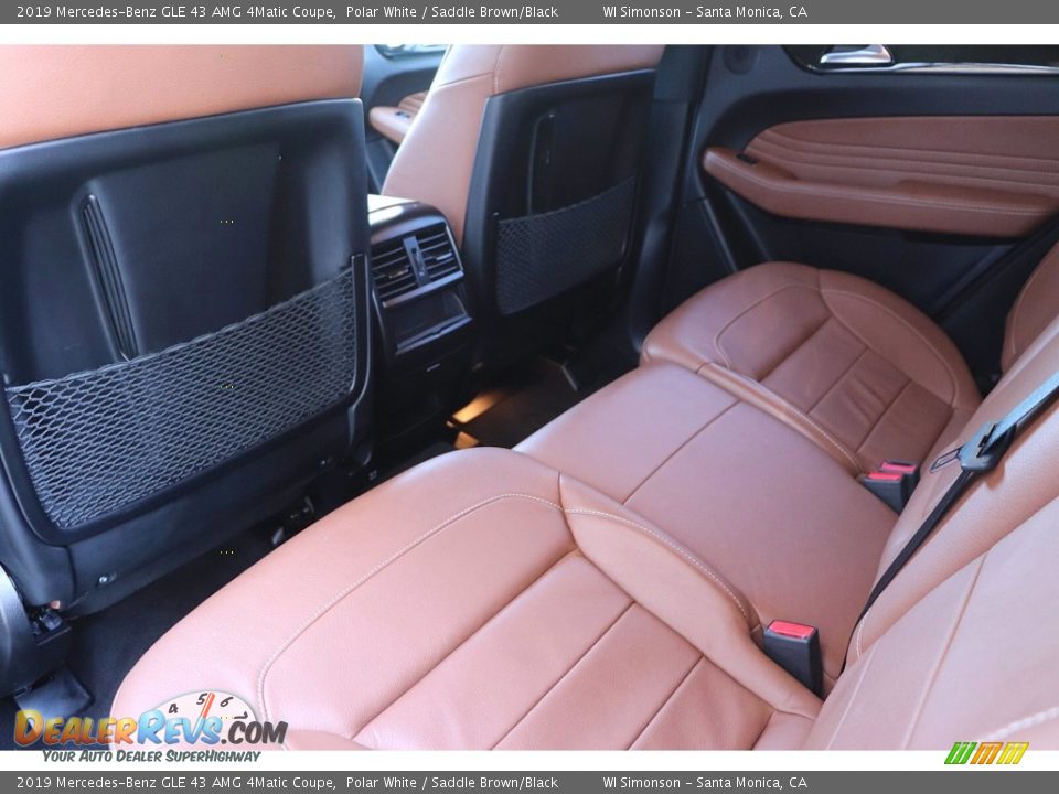 Rear Seat of 2019 Mercedes-Benz GLE 43 AMG 4Matic Coupe Photo #15
