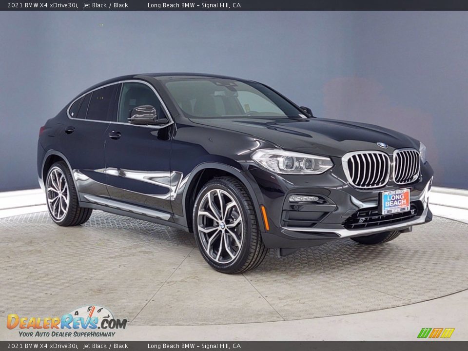 2021 BMW X4 xDrive30i Jet Black / Black Photo #27