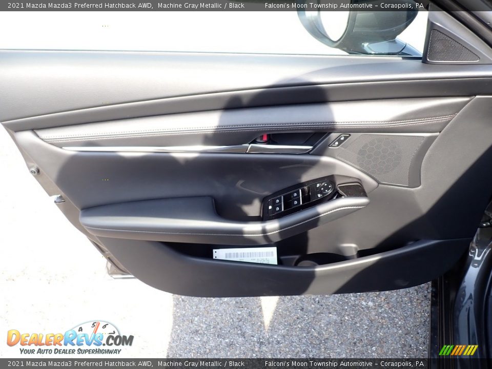2021 Mazda Mazda3 Preferred Hatchback AWD Machine Gray Metallic / Black Photo #11