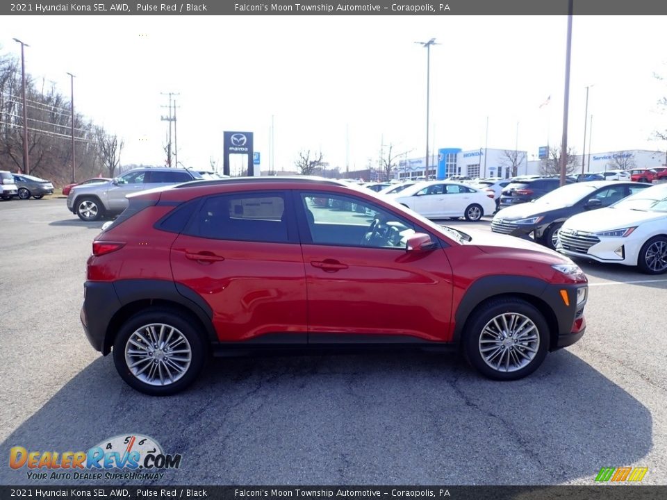 2021 Hyundai Kona SEL AWD Pulse Red / Black Photo #1