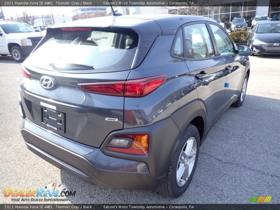 2021 Hyundai Kona SE AWD Thunder Gray / Black Photo #2