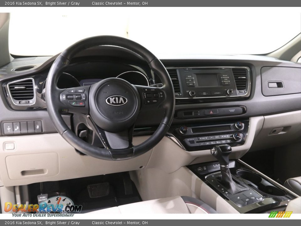 Dashboard of 2016 Kia Sedona SX Photo #6