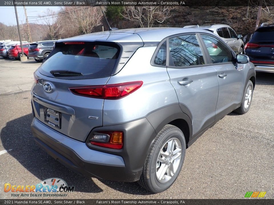 2021 Hyundai Kona SE AWD Sonic Silver / Black Photo #2