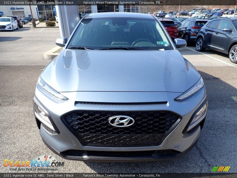 2021 Hyundai Kona SE AWD Sonic Silver / Black Photo #4