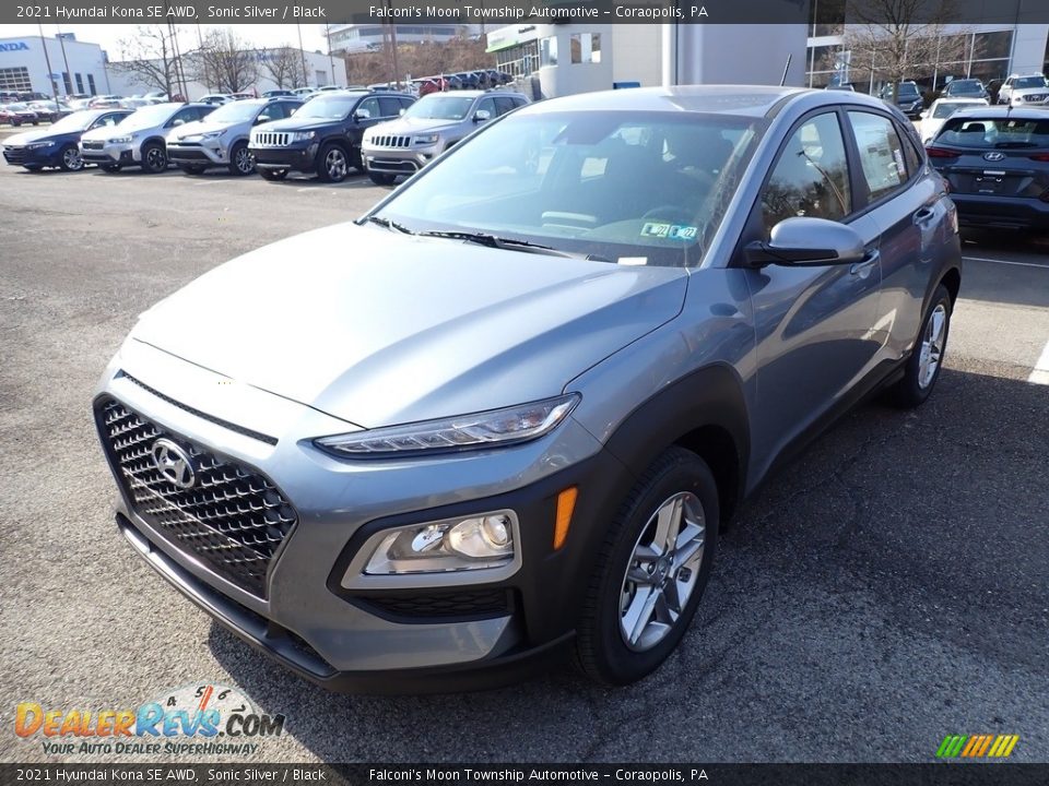 2021 Hyundai Kona SE AWD Sonic Silver / Black Photo #5