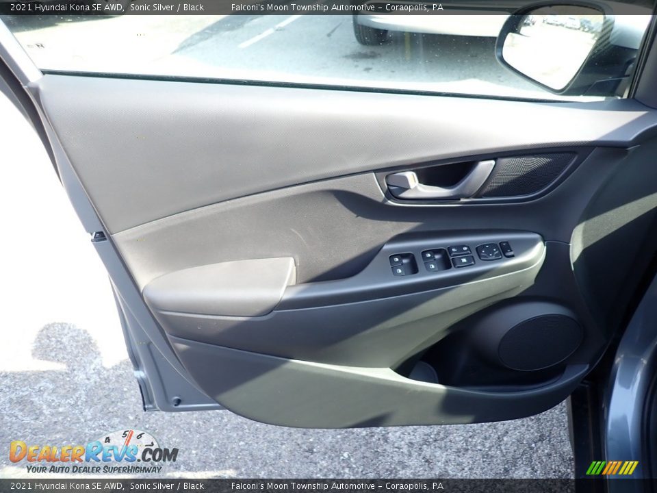 2021 Hyundai Kona SE AWD Sonic Silver / Black Photo #11