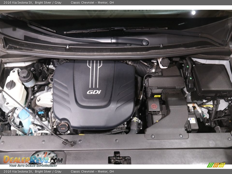 2016 Kia Sedona SX 3.3 Liter GDI DOHC 24-Valve CVVT V6 Engine Photo #21