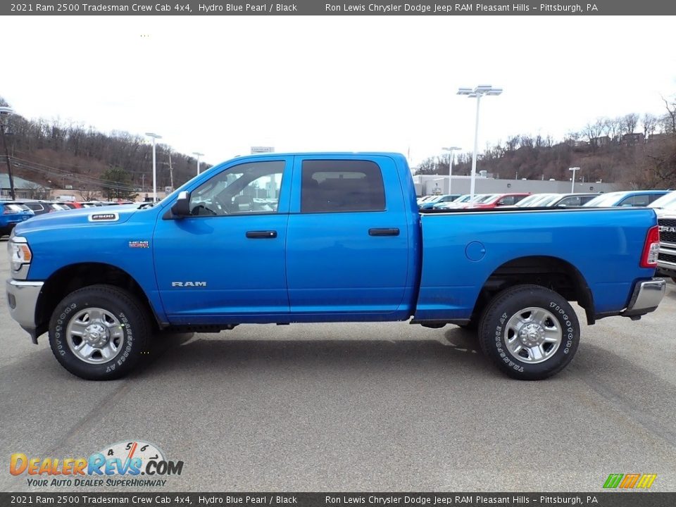 2021 Ram 2500 Tradesman Crew Cab 4x4 Hydro Blue Pearl / Black Photo #2