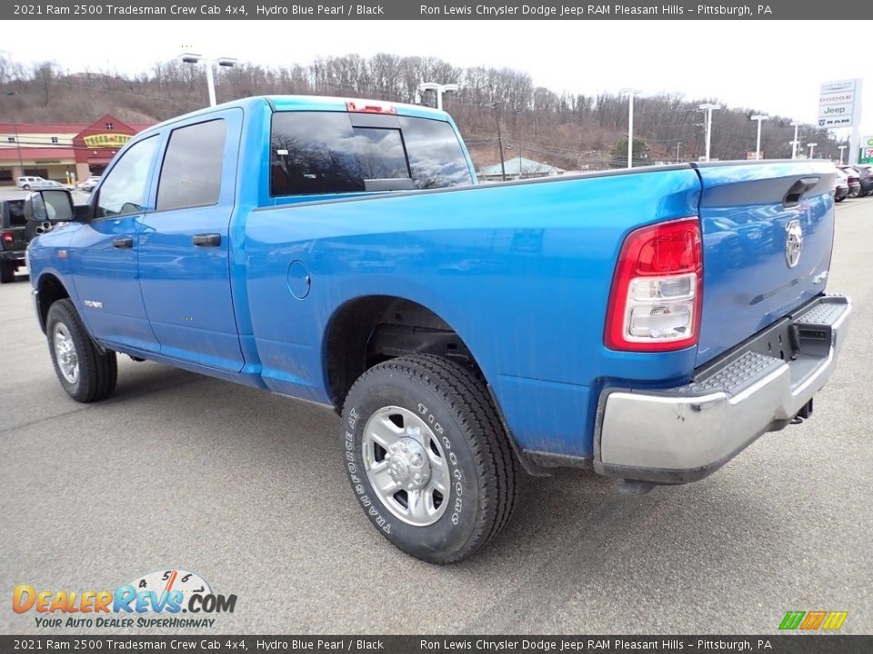 2021 Ram 2500 Tradesman Crew Cab 4x4 Hydro Blue Pearl / Black Photo #3