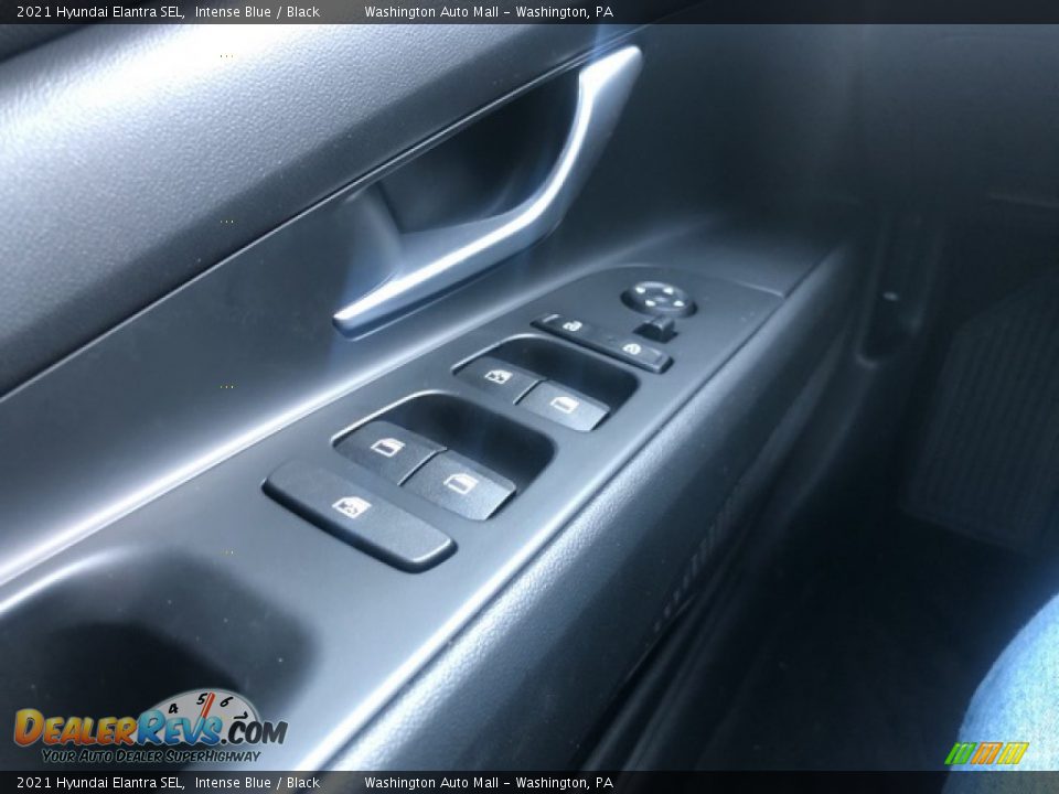 2021 Hyundai Elantra SEL Intense Blue / Black Photo #14
