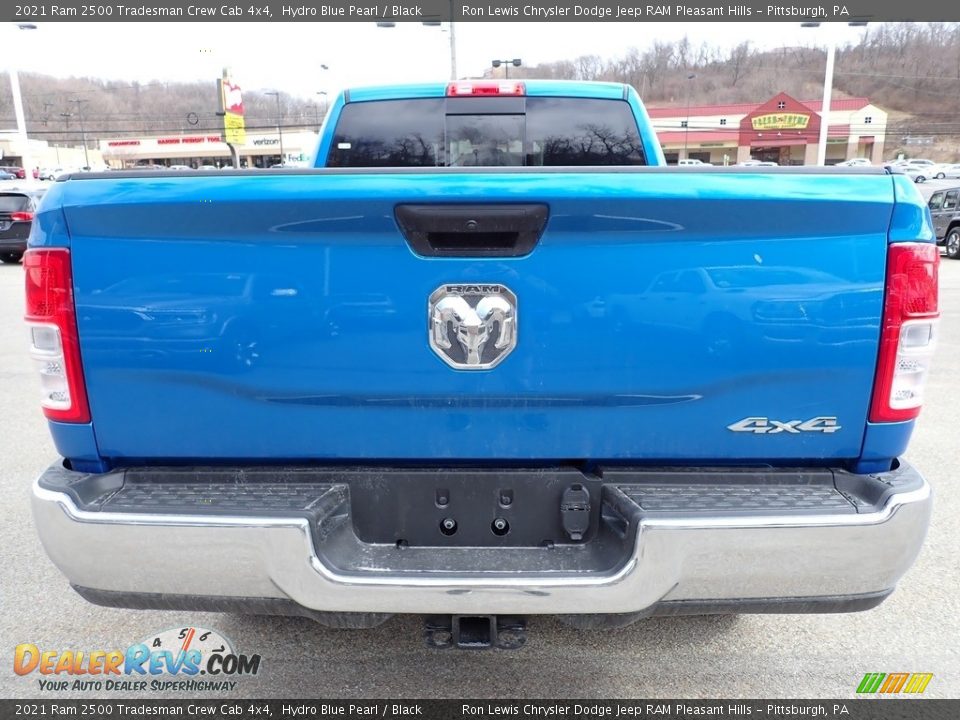 2021 Ram 2500 Tradesman Crew Cab 4x4 Hydro Blue Pearl / Black Photo #4