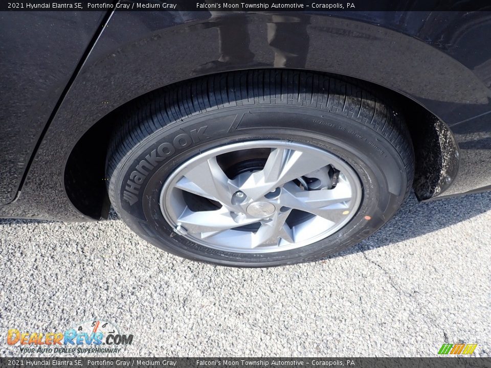 2021 Hyundai Elantra SE Portofino Gray / Medium Gray Photo #7