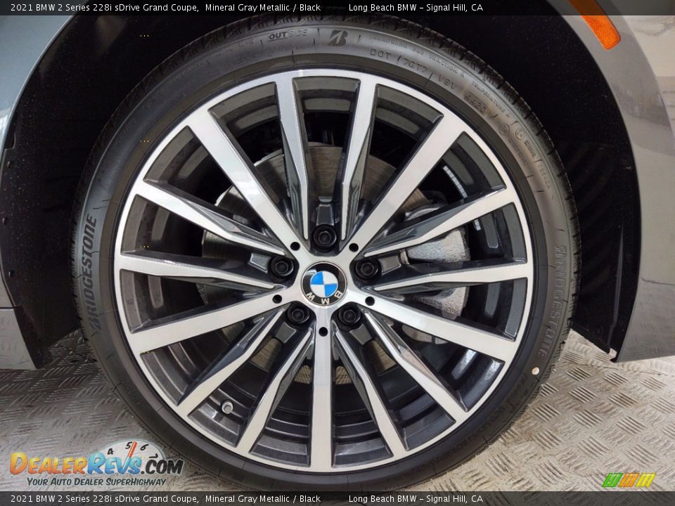 2021 BMW 2 Series 228i sDrive Grand Coupe Mineral Gray Metallic / Black Photo #3