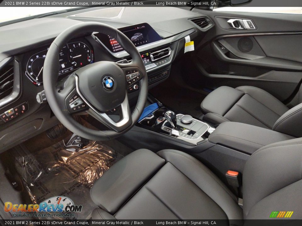 2021 BMW 2 Series 228i sDrive Grand Coupe Mineral Gray Metallic / Black Photo #12