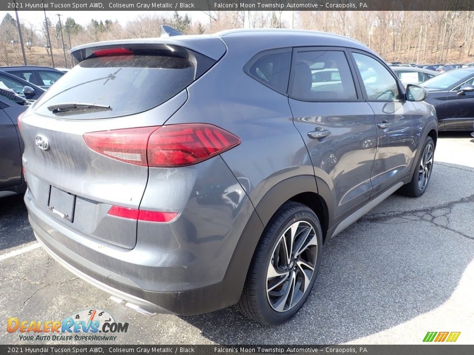 2021 Hyundai Tucson Sport AWD Coliseum Gray Metallic / Black Photo #2