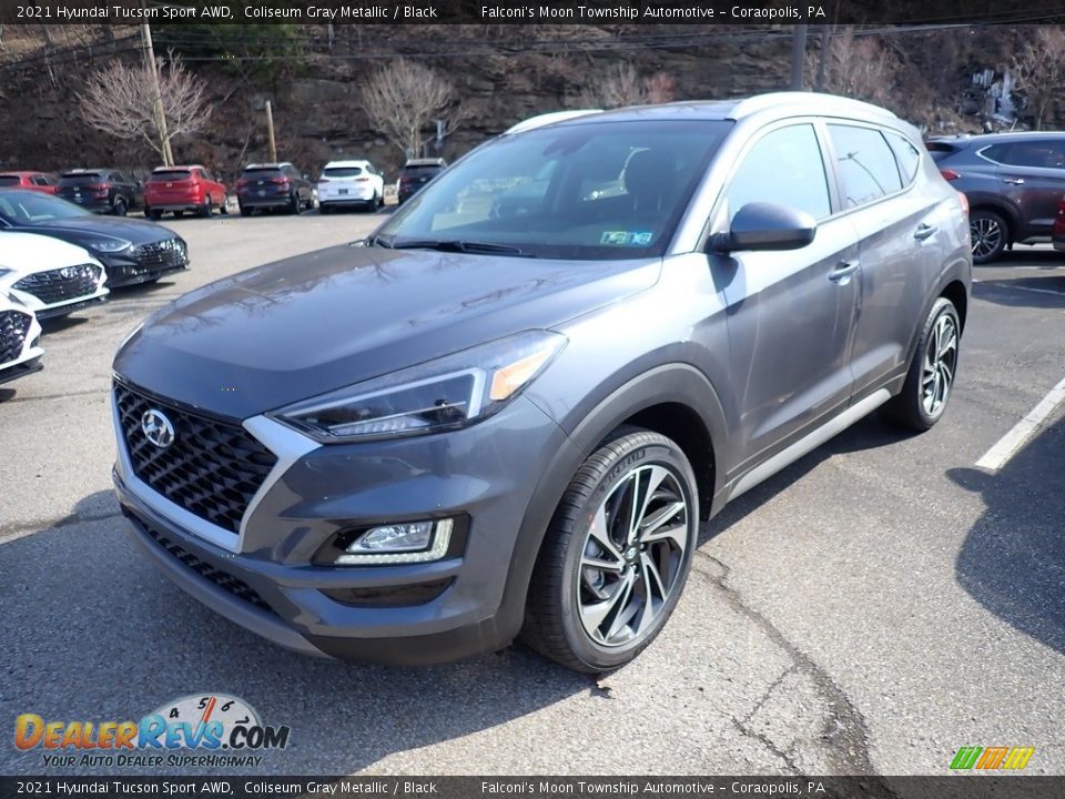 2021 Hyundai Tucson Sport AWD Coliseum Gray Metallic / Black Photo #5