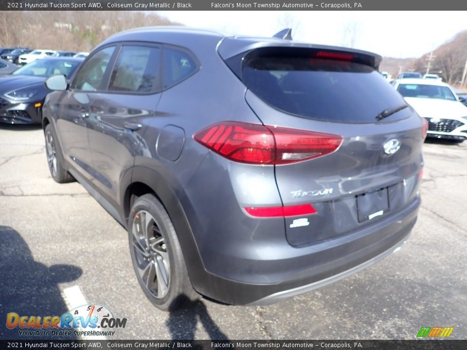 2021 Hyundai Tucson Sport AWD Coliseum Gray Metallic / Black Photo #6