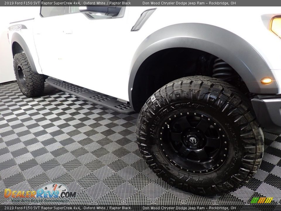 2019 Ford F150 SVT Raptor SuperCrew 4x4 Oxford White / Raptor Black Photo #7