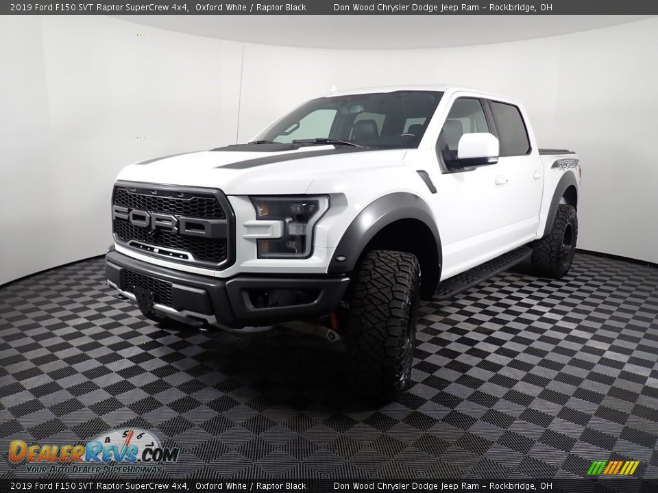 2019 Ford F150 SVT Raptor SuperCrew 4x4 Oxford White / Raptor Black Photo #11