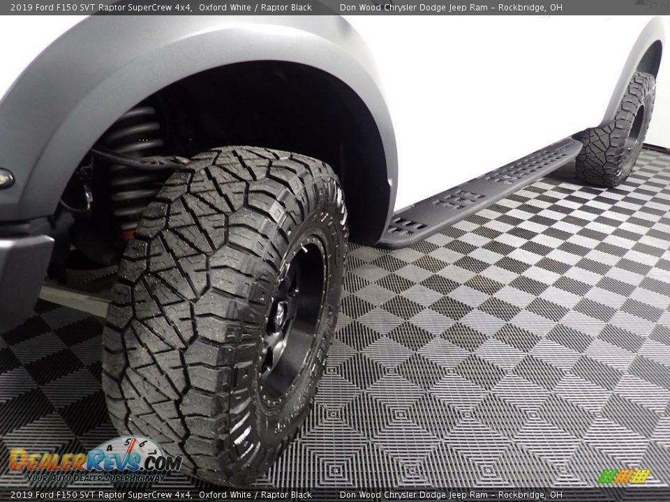 2019 Ford F150 SVT Raptor SuperCrew 4x4 Oxford White / Raptor Black Photo #12