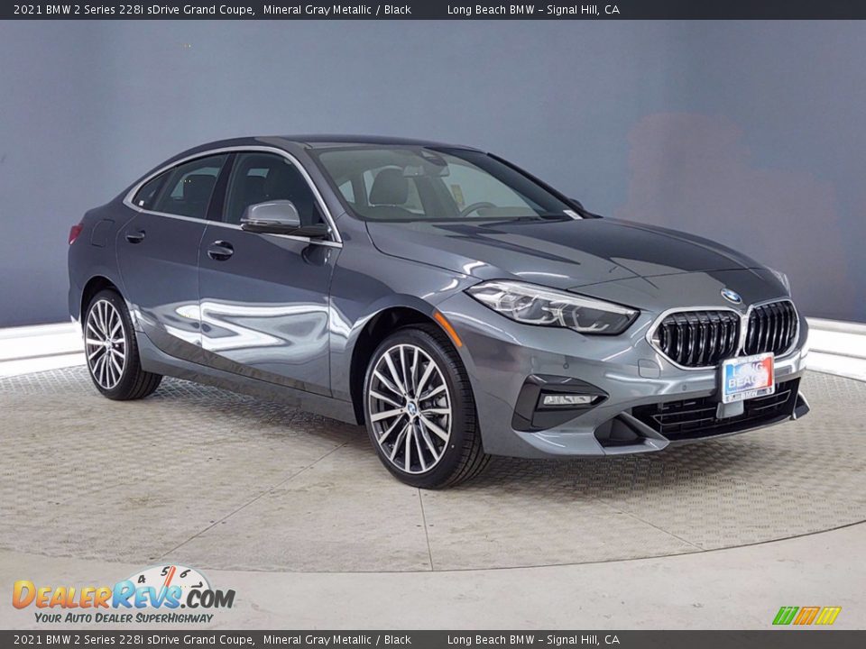 2021 BMW 2 Series 228i sDrive Grand Coupe Mineral Gray Metallic / Black Photo #27