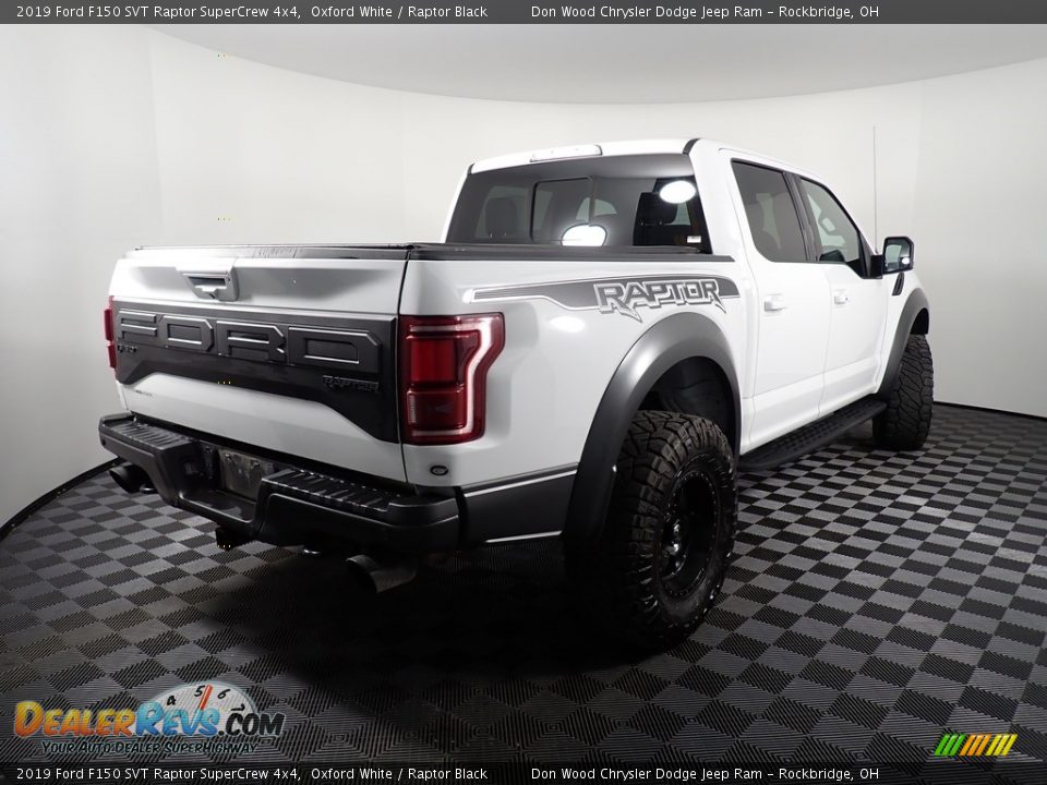 2019 Ford F150 SVT Raptor SuperCrew 4x4 Oxford White / Raptor Black Photo #18