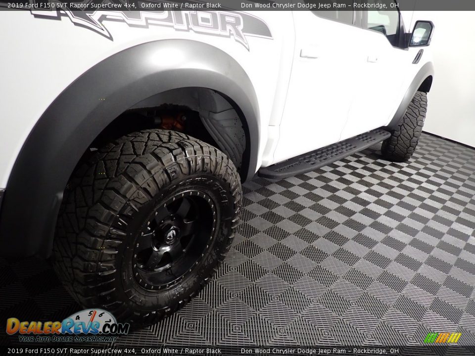 2019 Ford F150 SVT Raptor SuperCrew 4x4 Oxford White / Raptor Black Photo #19