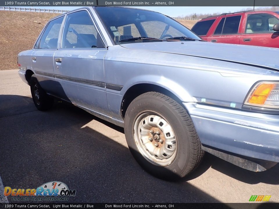 Light Blue Metallic 1989 Toyota Camry Sedan Photo #3