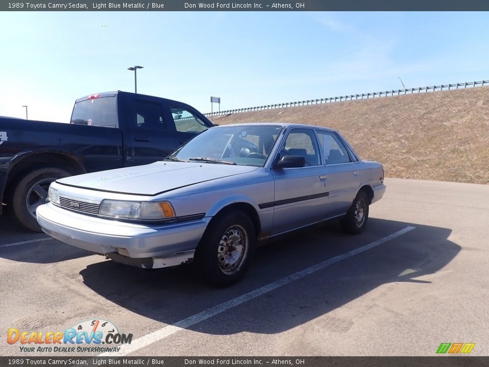 Light Blue Metallic 1989 Toyota Camry Sedan Photo #7