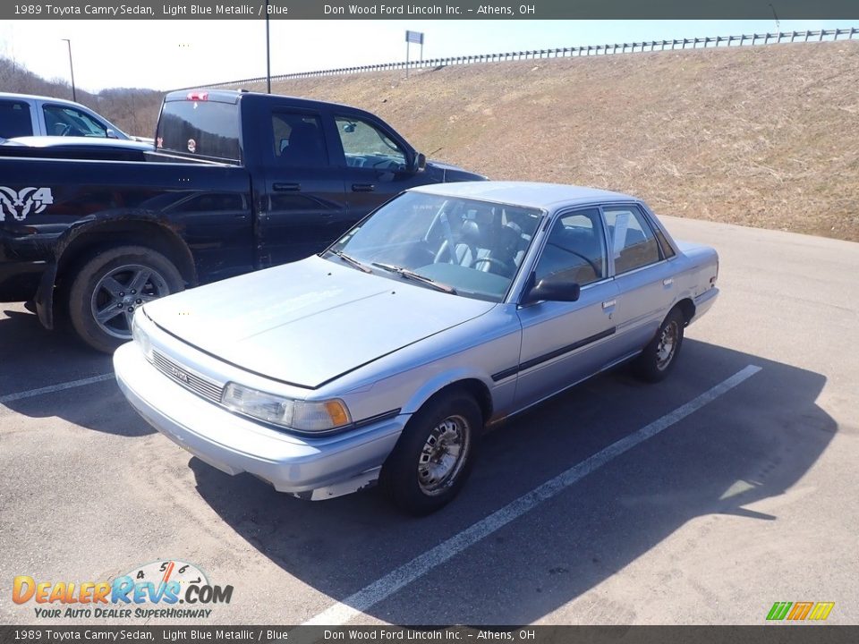 Light Blue Metallic 1989 Toyota Camry Sedan Photo #8