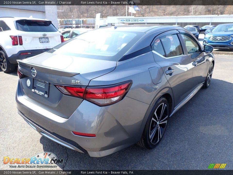 2020 Nissan Sentra SR Gun Metallic / Charcoal Photo #2