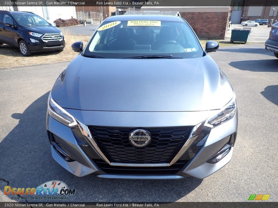 2020 Nissan Sentra SR Gun Metallic / Charcoal Photo #4