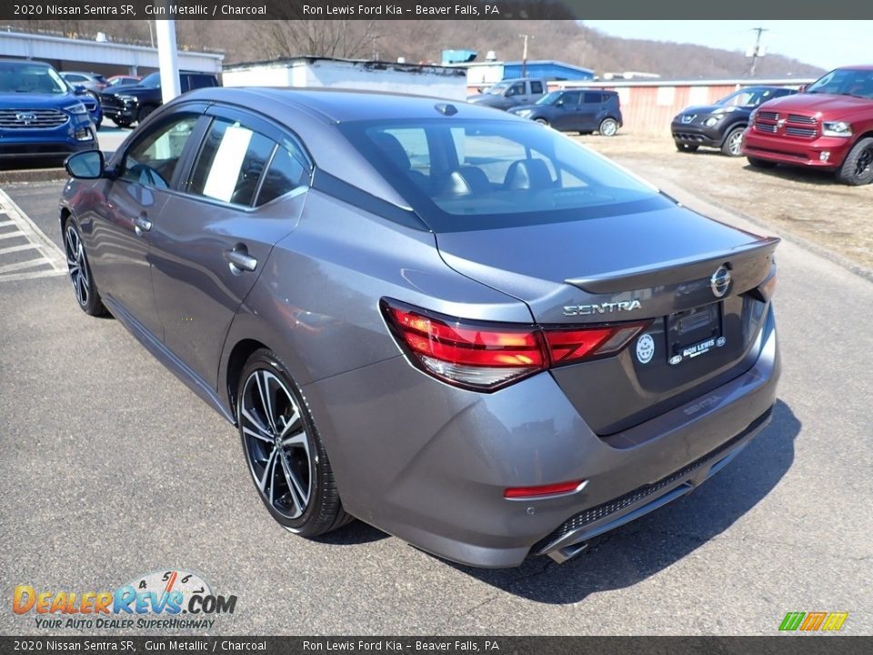 2020 Nissan Sentra SR Gun Metallic / Charcoal Photo #7