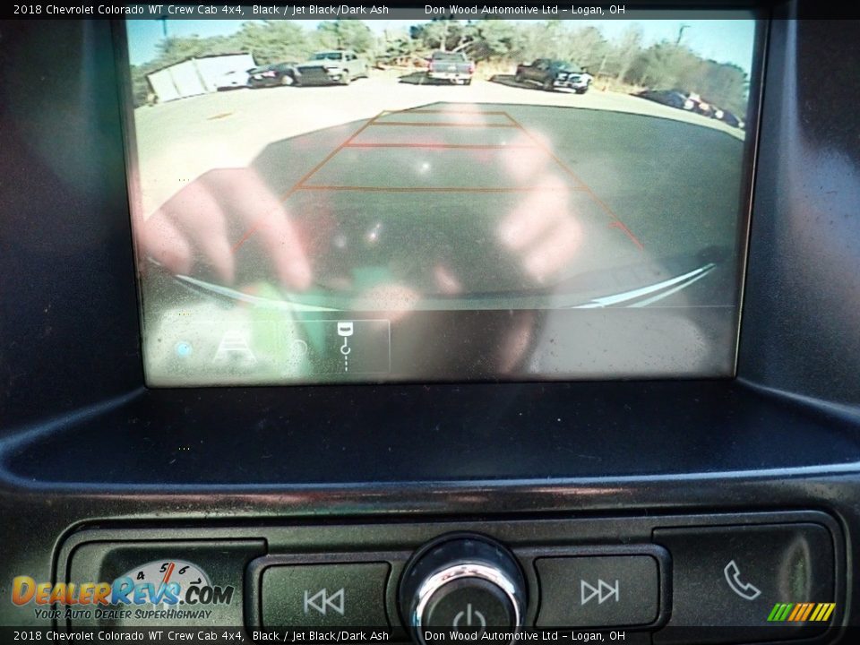 2018 Chevrolet Colorado WT Crew Cab 4x4 Black / Jet Black/Dark Ash Photo #2