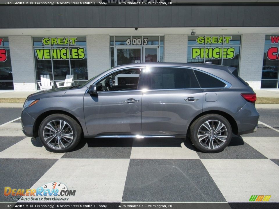 2020 Acura MDX Technology Modern Steel Metallic / Ebony Photo #1